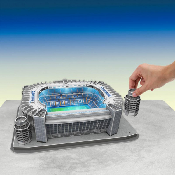 NANOSTAD LED: 3D puzzle - Santiago Bernabeu (Real Madrid CF)
