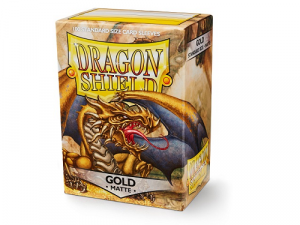Sleeves Dragon Shield Standard - Matte Gold - 100ks