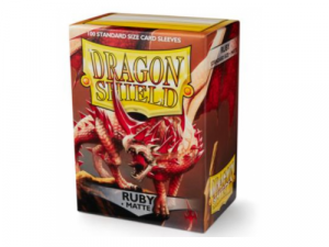 Sleeves Dragon Shield Standard - Matte Ruby - 100ks