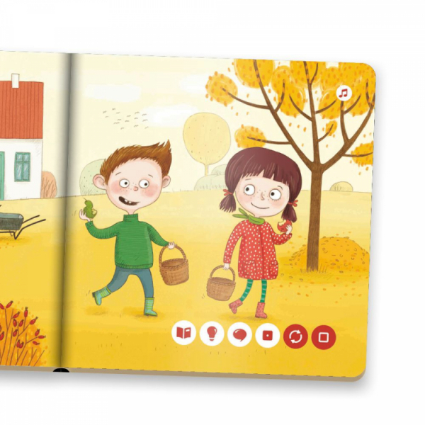Albi Kúzelné čítanie - minikniha pre najmenších - Jeseň