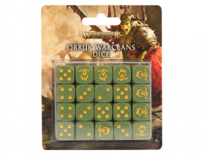 Warhammer Age of Sigmar: Orruk Warclans - Dice Set