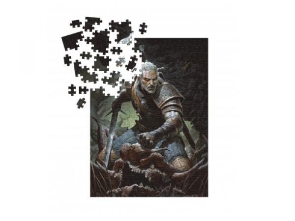 The Witcher 3 - Wild Hunt: Geralt - Trophy Puzzle (1000pcs) 