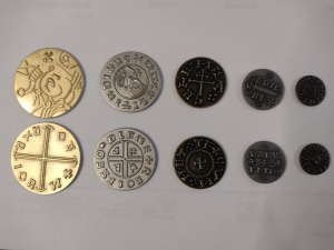 Metal coins set - Vikings