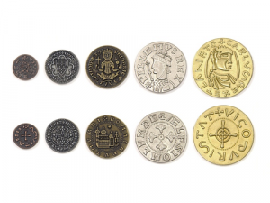 Metal coins set - Middle Ages