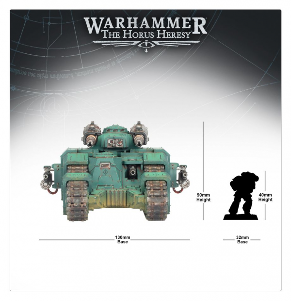 Warhammer Horus Heresy: Legiones Astartes: Sicaran Battle Tank