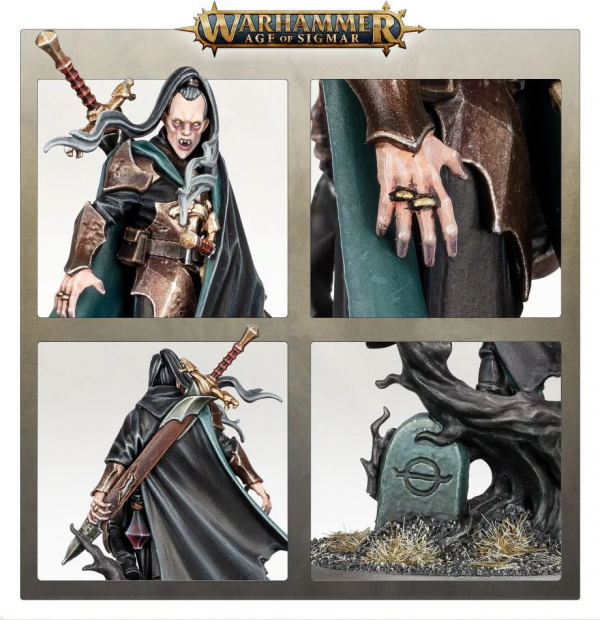 Warhammer Age of Sigmar: Soulblight Gravelords: Cado Ezechiar - The Hollow King