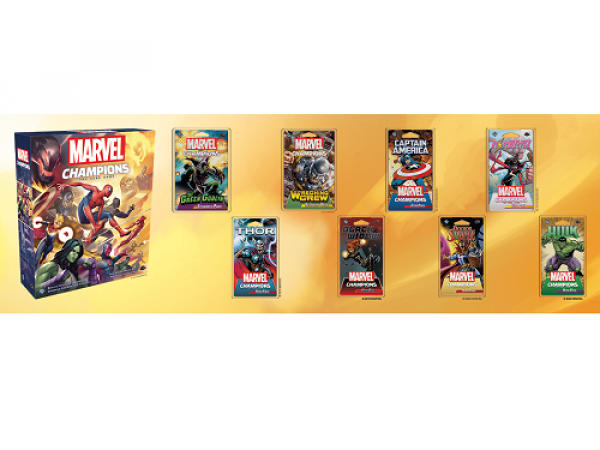 Marvel Champions: Bundle 1: Base Game and Cycle 1 Packs