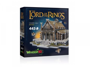 Golden Hall Edoras - The Lord of the Rings - puzzle 3D Wrebbit