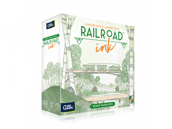 Railroad Ink - zelená edícia